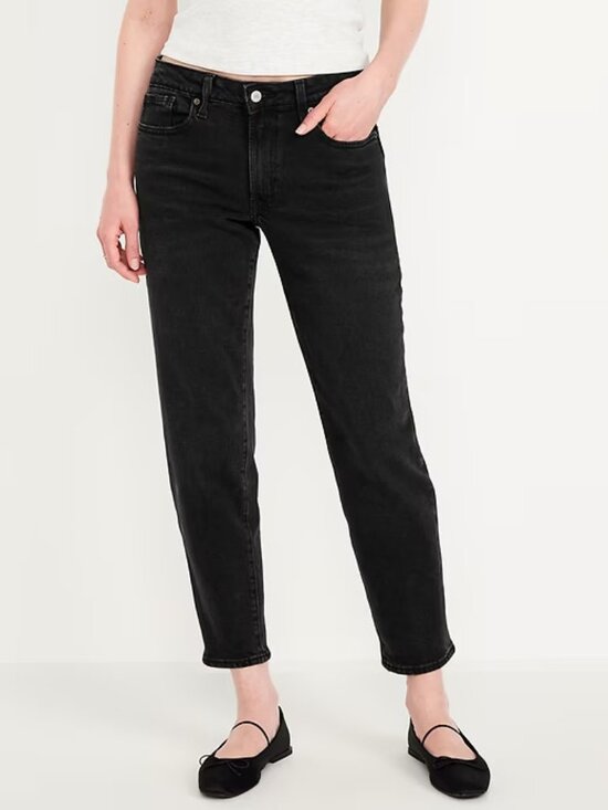 Old Navy Denim - OLD NAVY mid rise OG straight jeans in galaxy (sz10)